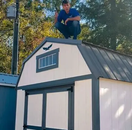 Martin Buildings in the Pee Dee, Shed Transformation, Legacy Sheds, Utility Shed, Lofted Sheds, Custom Sheds, Utility End Porch Shed, Side Utility Shed, Utility Garage, Lofted Garage, Shed Maintenance, high-quality sheds